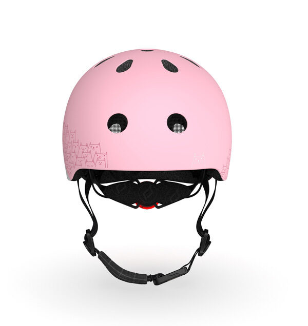 Scoot and Ride Reflective Helmet Rose XXS-S